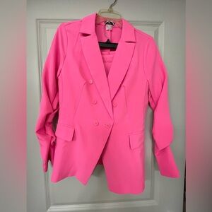 NEW Hot Pink Women’s Dress Jacket and short set size 6